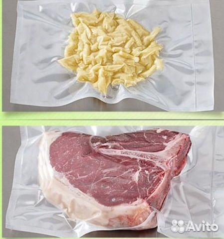 Пакет и рулоны вакуумный для продуктов