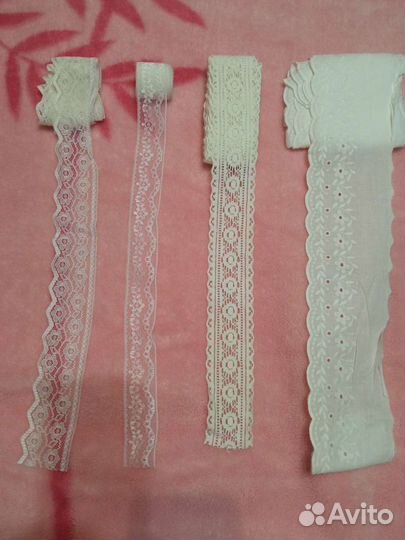 Винтаж: отрезы ткани, кружево, пряжа СССР