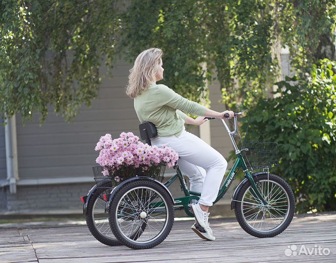 Трехколесный велосипед для взрослых с доставкой