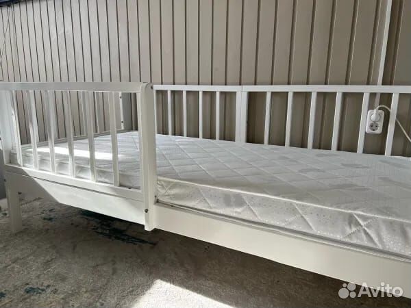 Кровать от 2х лет без мягкой спинки лдсп 2е спальн