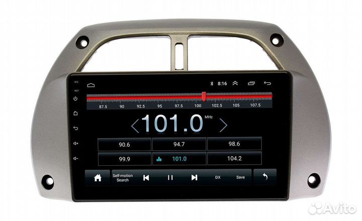 Штатная магнитола Toyota RAV4 2000-05г