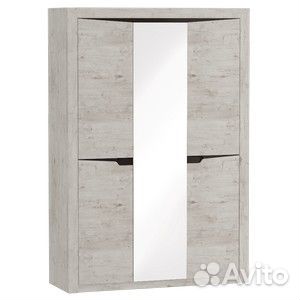 Шкаф трехдверный для спальни Соренто (дуб бонифаци