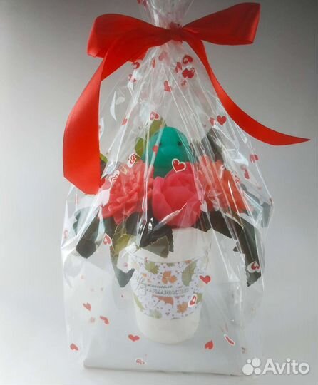 Букеты из мыла ручной работы