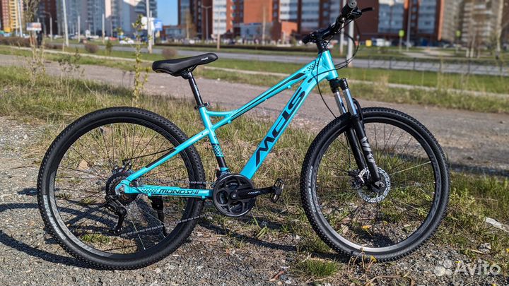 Велосипед новый алюминиевый с низкой рамой 27,5r