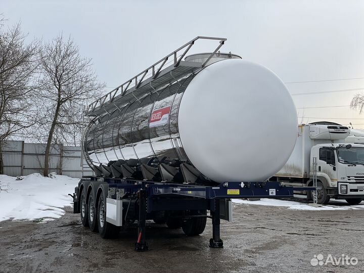 Полуприцеп пищевая цистерна BERGHEL 24500Л 3-осная, 2024