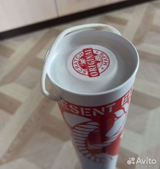 Стираемая карта мира