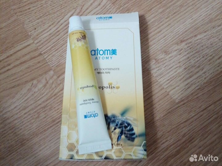Зубная паста, щётка атоми