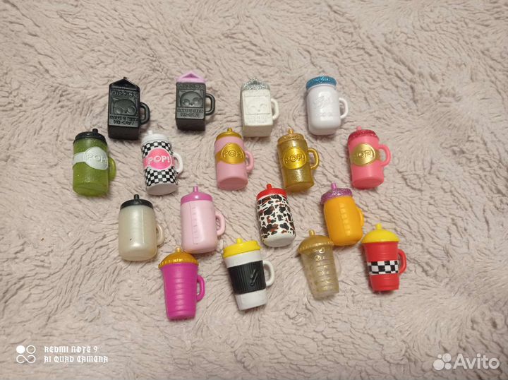 Бутылочки для кукол лол