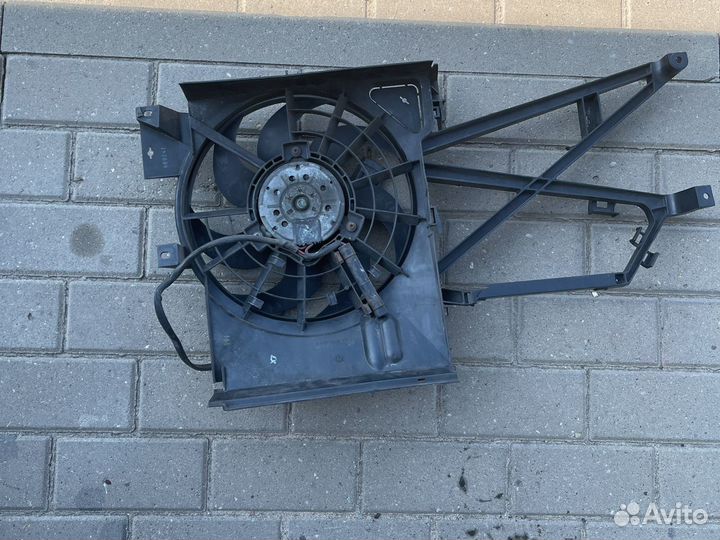 Вентилятор охлаждения радиатора опельвектра В