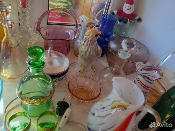 Цветное стекло. Керамика. Фарфор. СССР. Европа