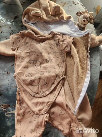 Детские вещи пакетом на новорожденного 56-62