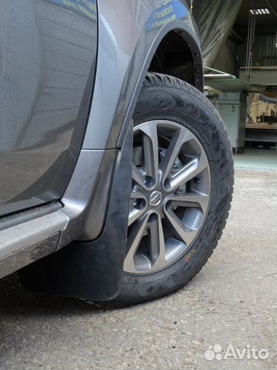 Брызговики передние/задние широкие Duster, Terrano