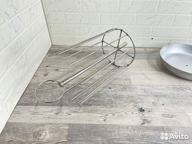 Шашлычница для тандыра со сковородой