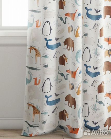 Шторы в детскую hm home новые