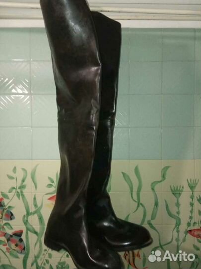 Сапоги длинные болотники для рыбалки разм 43