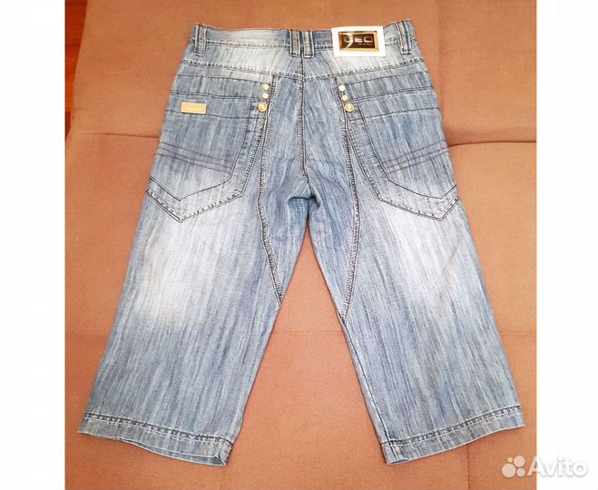 Джинсовые шорты бриджи CEO Jeans мужские подросток