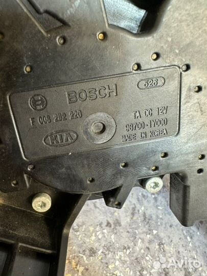 Моторчик дворника задний Kia Picanto 2 TA G3LA