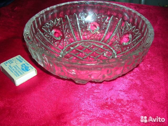 Салатники хрустальные СССР
