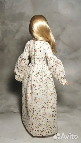 Романтическое платье для Барби