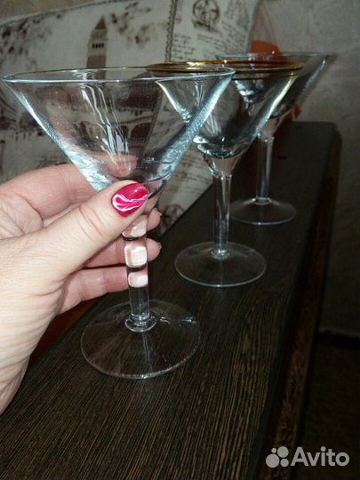 Фужеры для мартини хрусталь