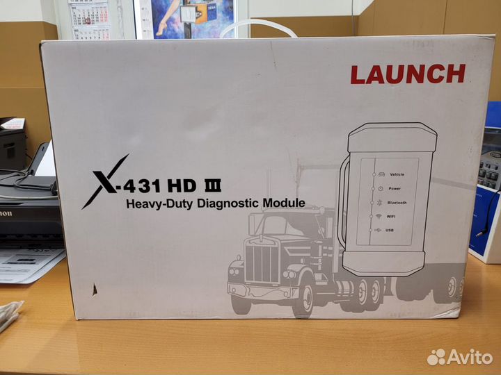 Launch X431 HD Box 3.0 Сканер для Грузовых Авто