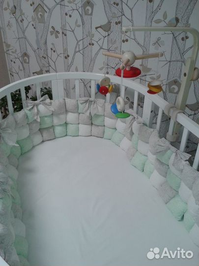 Бортики в кроватку