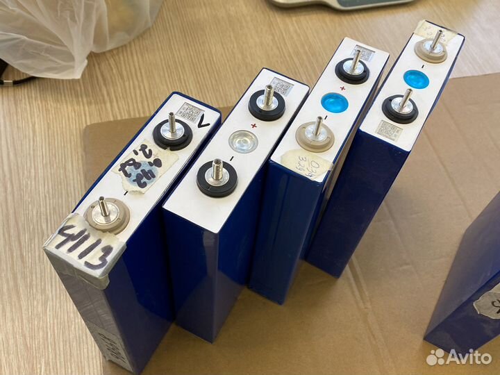 Аккумуляторы lifepo4 90ah EVE 3,2v 4 штуки 000