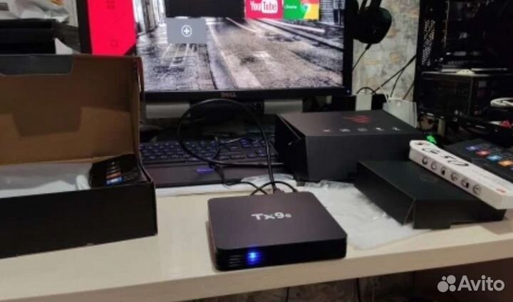 Tx9s тв бокс андроид приставка smart tv
