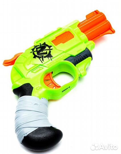 Бластер Nerf Зомби Двойная Атака (A6562)