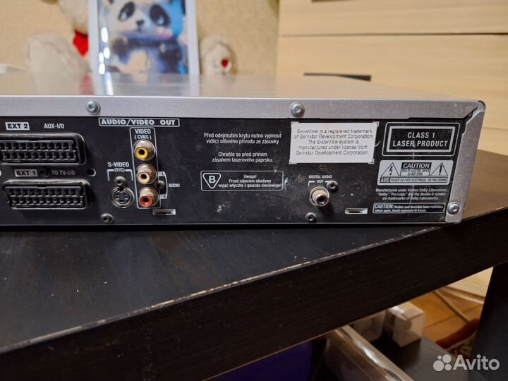 Philips dvdr75/021 пищущий видео плеер