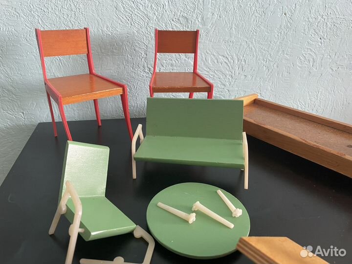 Мебель для кукол СССР вешалки СССР