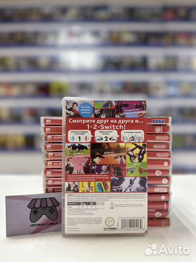 1-2-switch nintendo switch