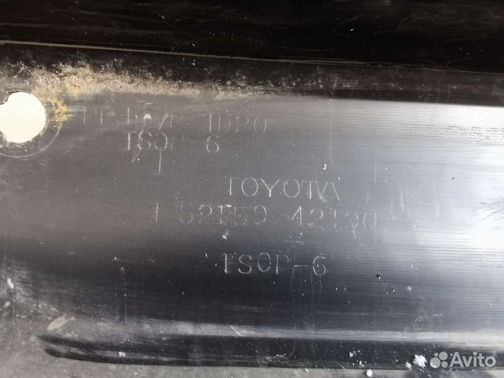 Toyota rav 4 задний бампер