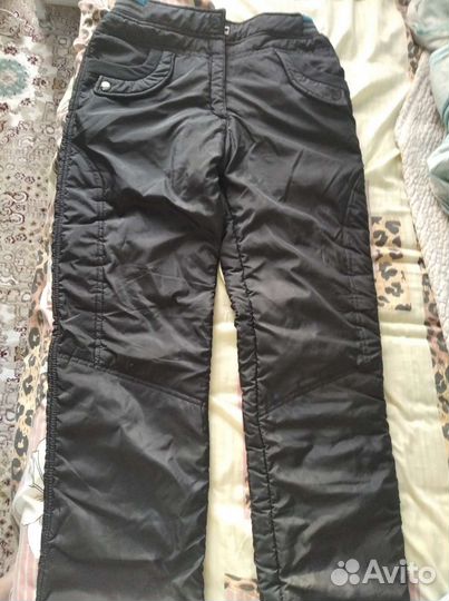 Брюки утеплённые женские, ткань плащевка