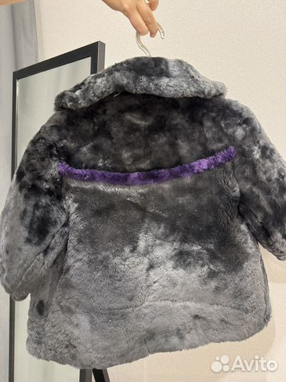 Шуба мутоновая детская СССР