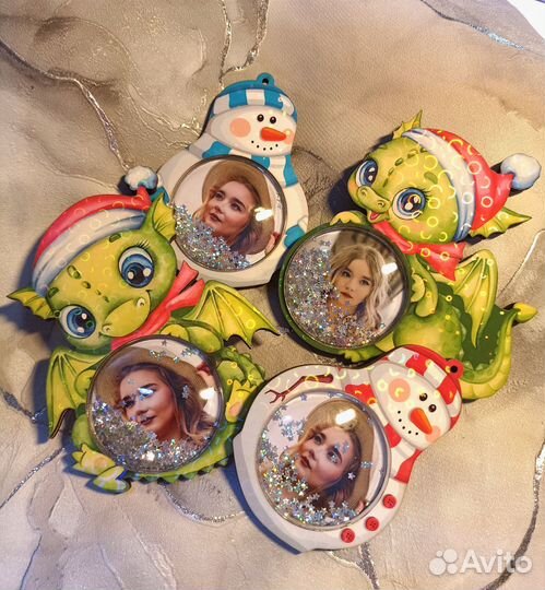 Магниты с символом года 2024