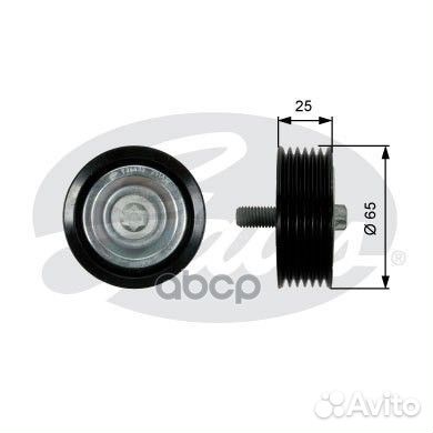 Ролик обводной приводного ремня T36433 Gates