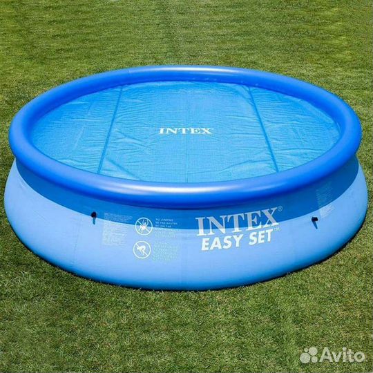 Солнечное покрывало для бассейна Intex 488 см 2801