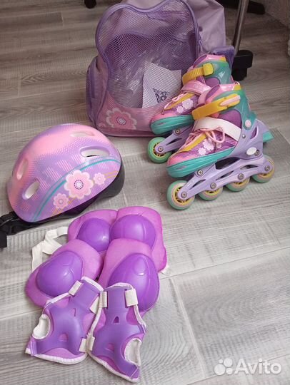 Детские ролики и защита