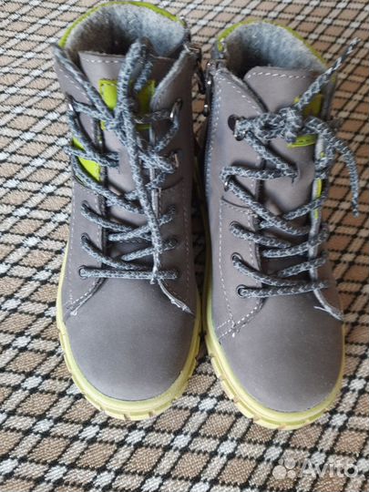 Ботинки демисезонные р.27 новые Котофей кожа