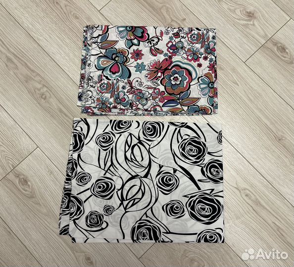 Ткань штапель батист хлопок шифон отрезы новые