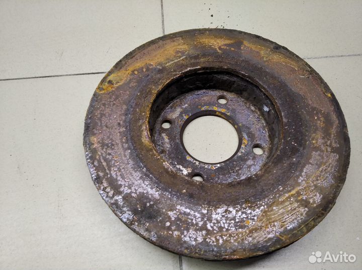 Диск тормозной передний вентилируемый Almera N16 2