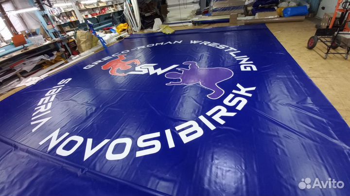 Покрытие борцовского ковра, татами любого размера