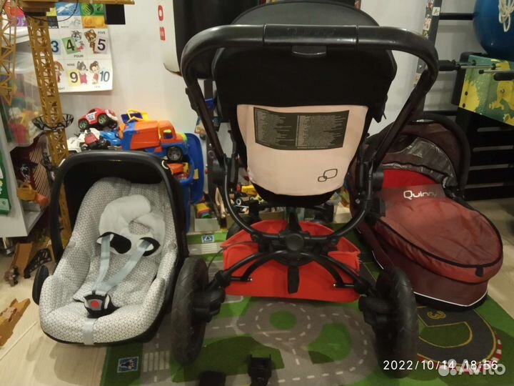 Quinny buzz xtra 3 в 1 с автолюлькой