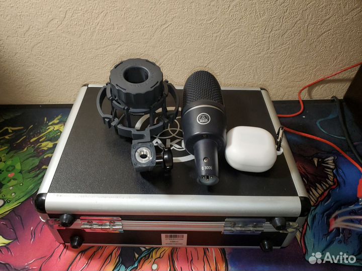 Студийный микрофон akg c3000