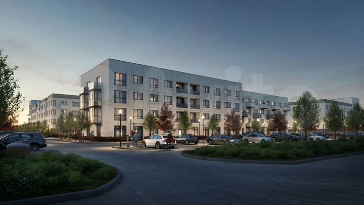 2-к. квартира, 62,7 м², 4/4 эт.