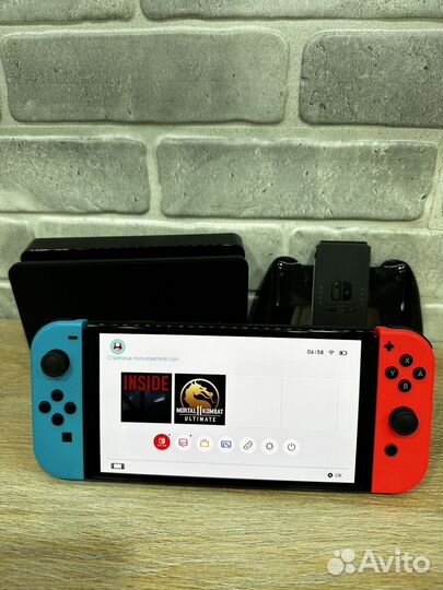 Nintendo switch oled с играми