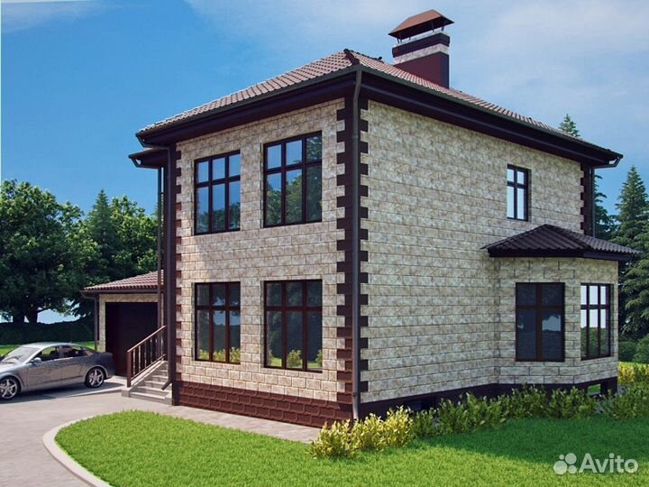 Бригада:фундамент кладка Кровля фасад