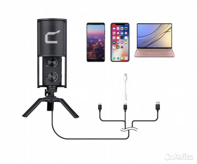 Микрофон Comica STM-USB USB Type-C