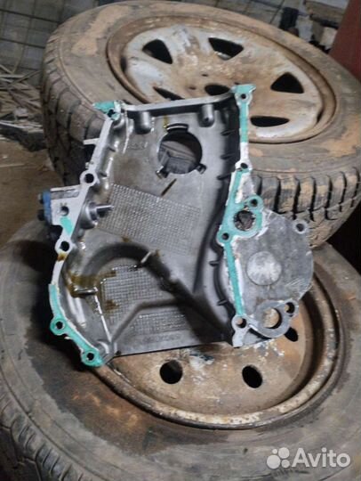 Передняя крышка коленвала на 406 двигатель газель